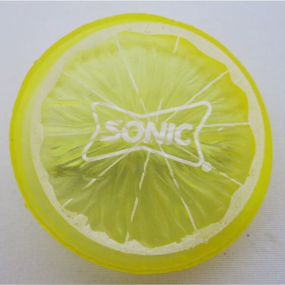 Sonic Drive In Unreleased Lemon Slice Clip/Air Fresheners/Lip Balm Promo New - Picture 2 of 8